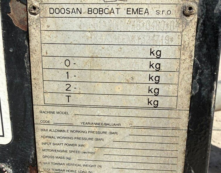 DOOSAN   7/31E ***GENERATOR//COMPRESSOR***